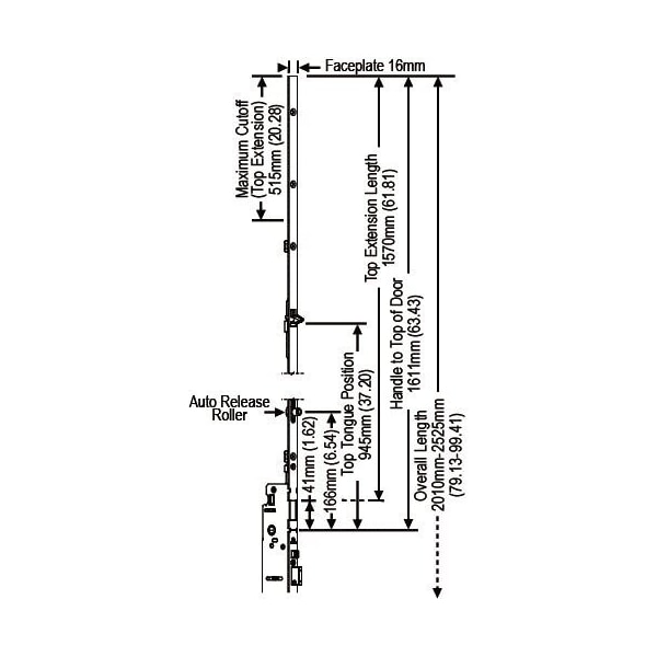 Strybuc Auto Top Tongue Extension 850-8778591 - main